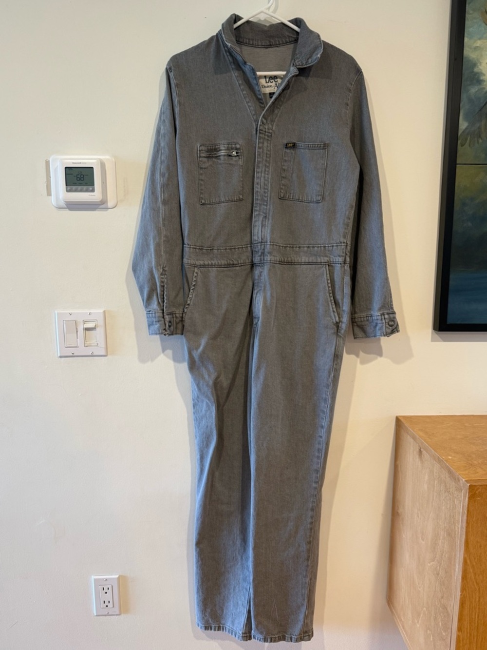 Lee Union-Alls Grey Workwear Coverall